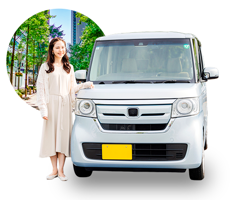 車と女性